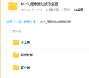 Mir6_缥缈渡劫版修复版-源码分享站