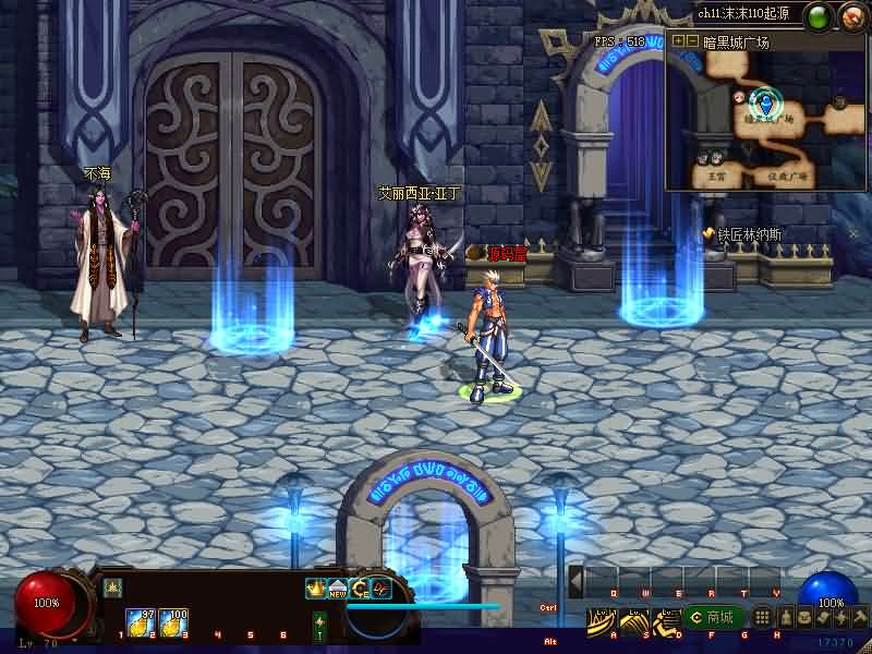 经典冒险闯关DOF端游【110起源沫沫】最新整理版本pvf 客户端 等级补丁