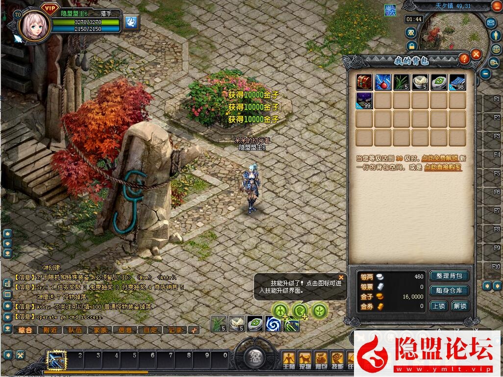 最新整理【QQ幻想世界】VM一键单机端20250726修复版 视频教程 GM脚本命令及物品代码 启动服务端脚本